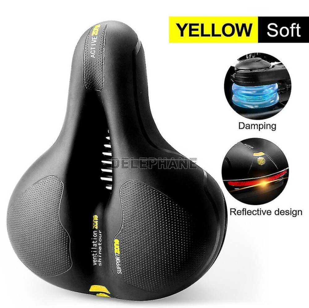 Bicycle Seat • Ventilation • Shock Absorption • Comfort